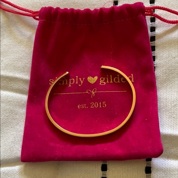 Rose gold cuff bracelet - Picture 2 of 2